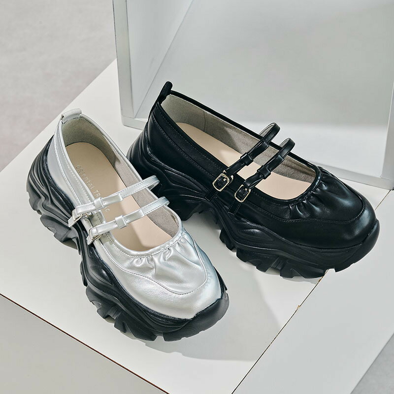 ダブルリボンスニーカーソールシューズ