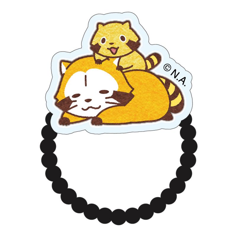 ラスカル_アクリルヘアゴム デニムデザインE／colleize（colleize）