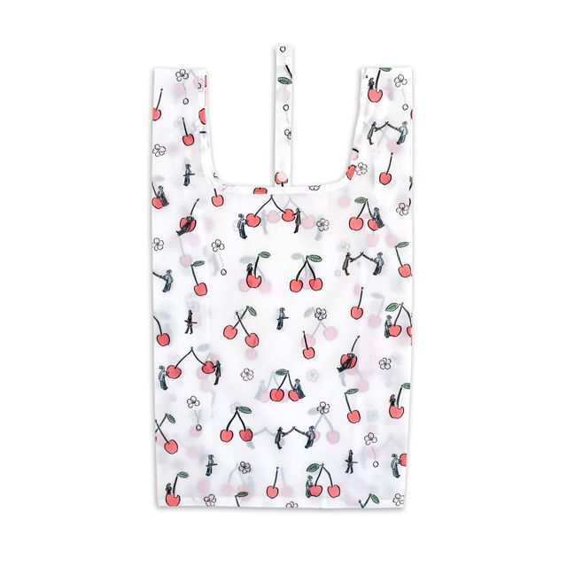 刀剣乱舞ONLINE_鬼頭祈コラボ エコバッグ（加州清光・大和守安定とチェリー）／colleize（colleize）