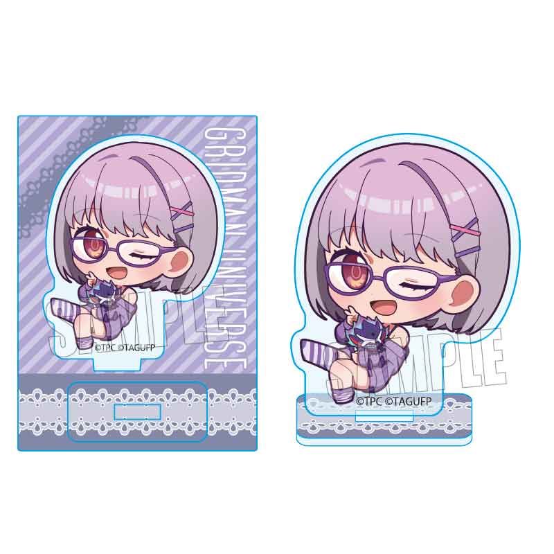 グリッドマン ユニバース_ミニスタンド/新条 アカネ リラックスver.／colleize（colleize）