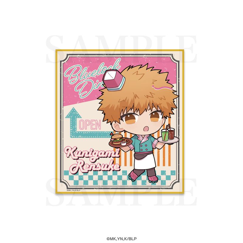 ブルーロック_BLUE LOCK DINERミニ色紙 / 國神錬介／colleize（colleize）