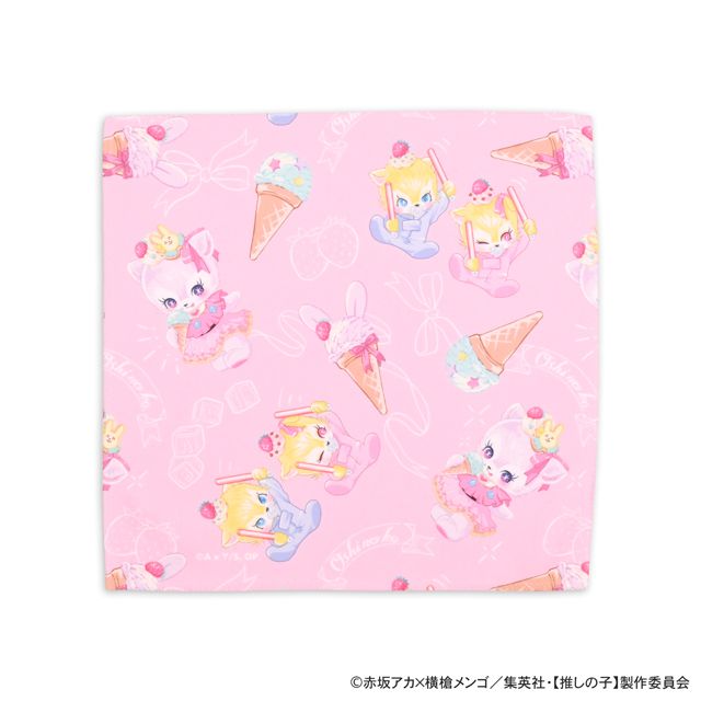 [추심의 아이]_MAKI 콜라보 핸드타월(아이 아쿠아 루비)/colleize(colleize)