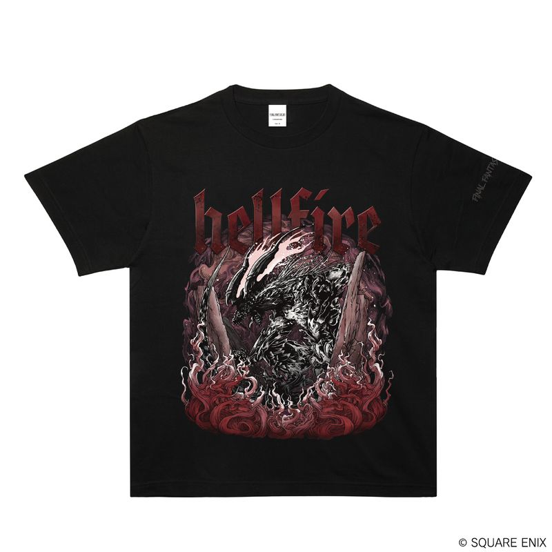 ファイナルファンタジーXVI_サイズM_hellfire Tシャツ／colleize（colleize）