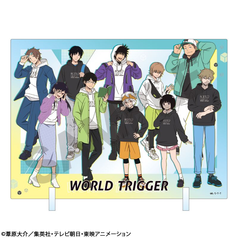 ワールドトリガー_アクリルパネル 集合 パーカー第2弾／colleize（colleize）
