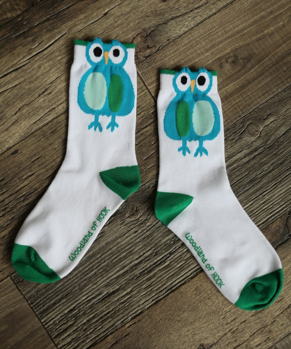 HOOK -original- ポップアニマルイラストルーソックス／フック（HOOK）