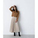 チンツプリーツスカート/ナチュラルビューティーベーシック(NATURAL BEAUTY BASIC)