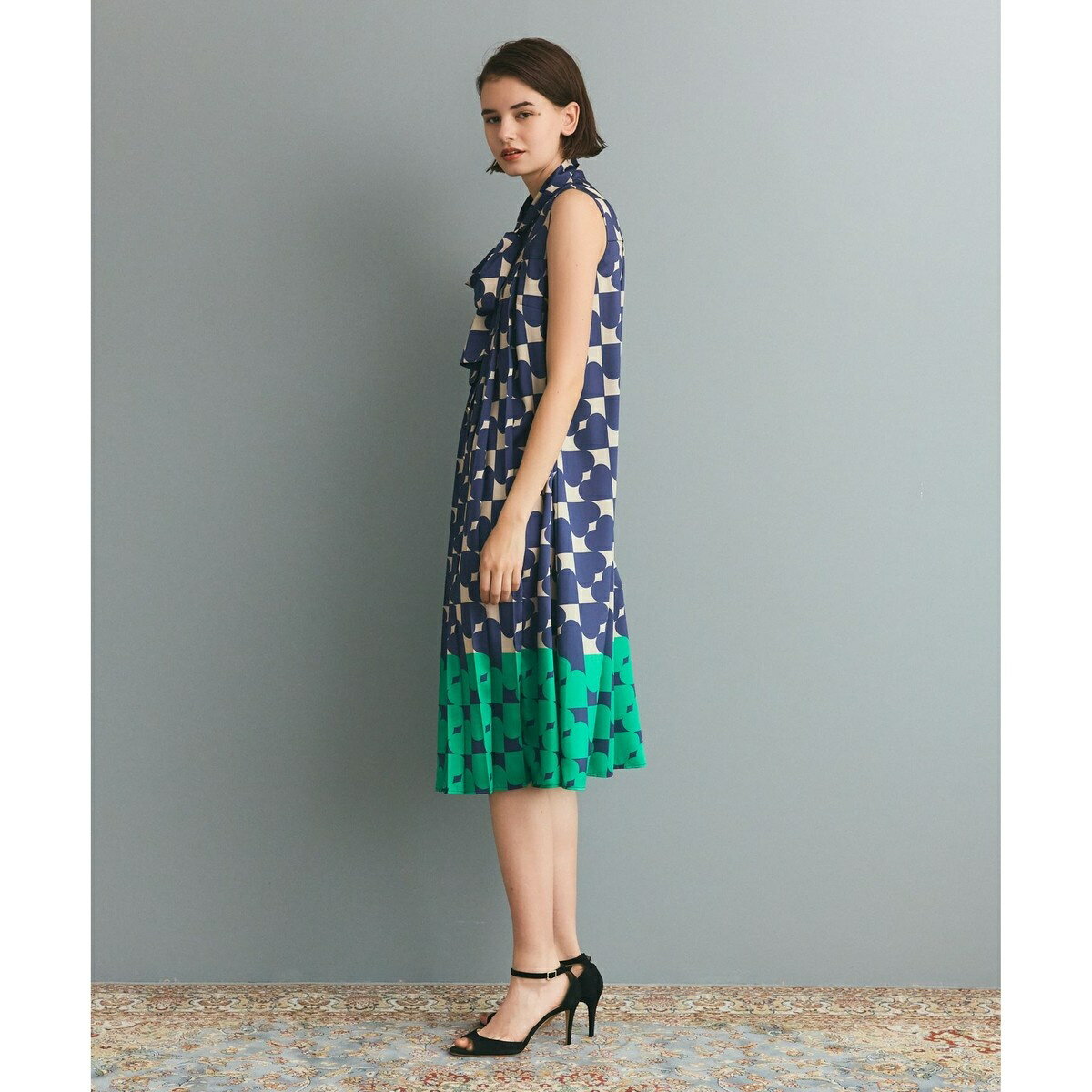 ハートラインボウタイワンピース／グレースコンチネンタル（GRACE CONTINENTAL）