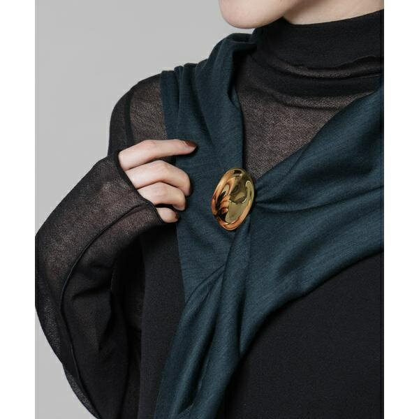 フォルムプレートブローチ／ナノユニバース（NANO universe）