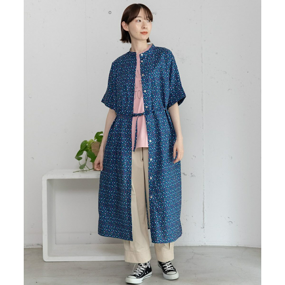 フラワープリントワンピース／プードゥドゥ（POU DOU DOU）