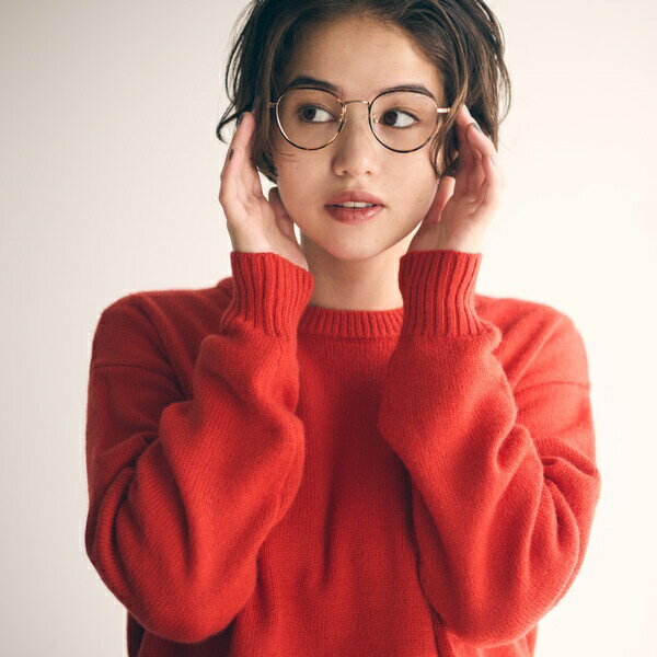 【ウォッシャブル】日本の色 クルーネックニット／コムサイズム（COMME CA ISM）