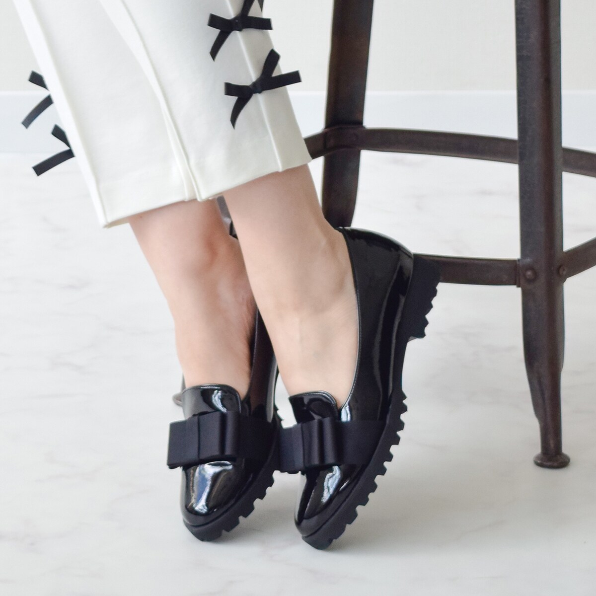 25秋冬新作◆Bridget Birkin◆タンクソールオペラシューズ／ブリジット バーキン（Bridget Birkin）