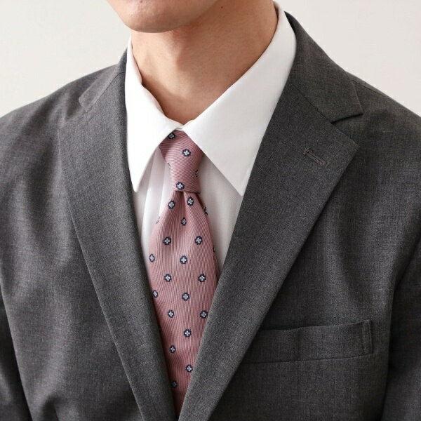 マルチフラワーデザインネクタイ 【洗濯機OK】／ザ ショップ ティーケー（THE SHOP TK）