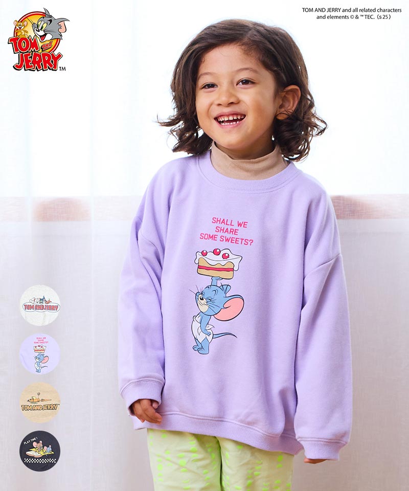 【トムとジェリー】別注プリントトレーナー／マーキーズ（MARKEY'S）
