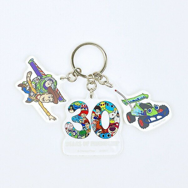 ディズニー トイストーリー 30th ウッディ＆バズ 3連アクリルキーホルダー Disne／パーフェクト・ワー..