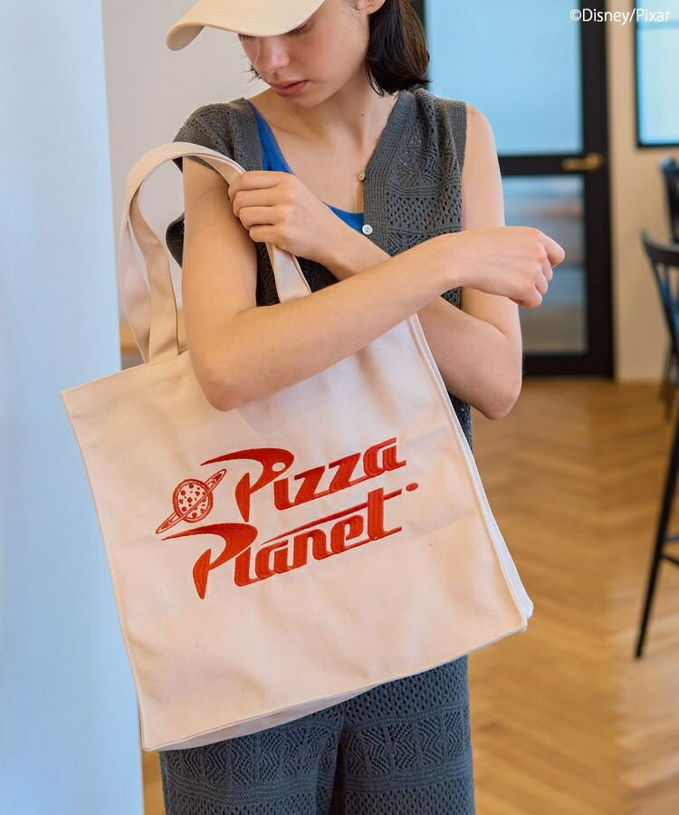Pizza Planet キャンバストートバッグ／アメリカンホリック（AMERICAN HOLIC）