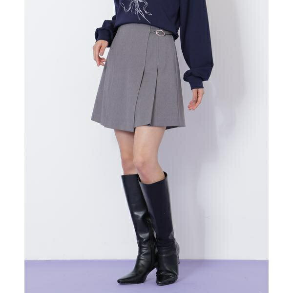 ウーリッシュフラノラップ風スカパン／ジル バイ ジル スチュアート（JILL by JILL STUART）