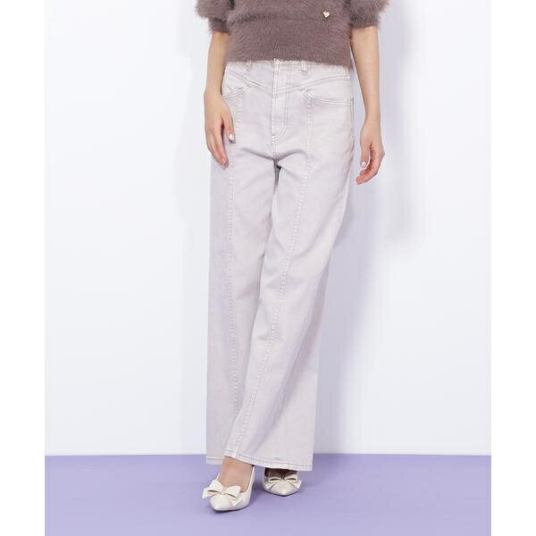 切替えデザインデニムパンツ／ジル バイ ジル スチュアート（JILL by JILL STUART）