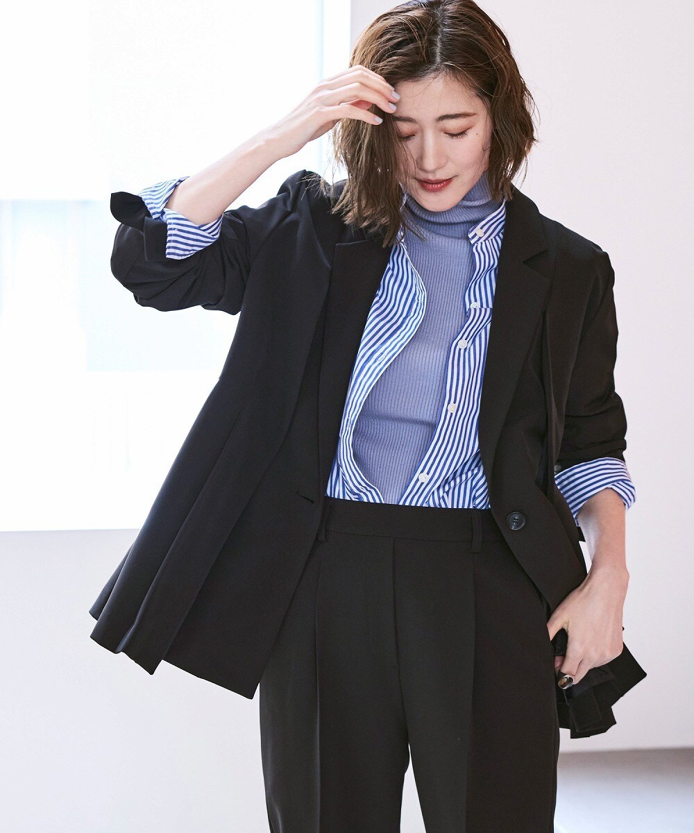 レイヤードテーラードジャケットセットアップ／ルイルエブティック（RUIRUE BOUTIQUE）