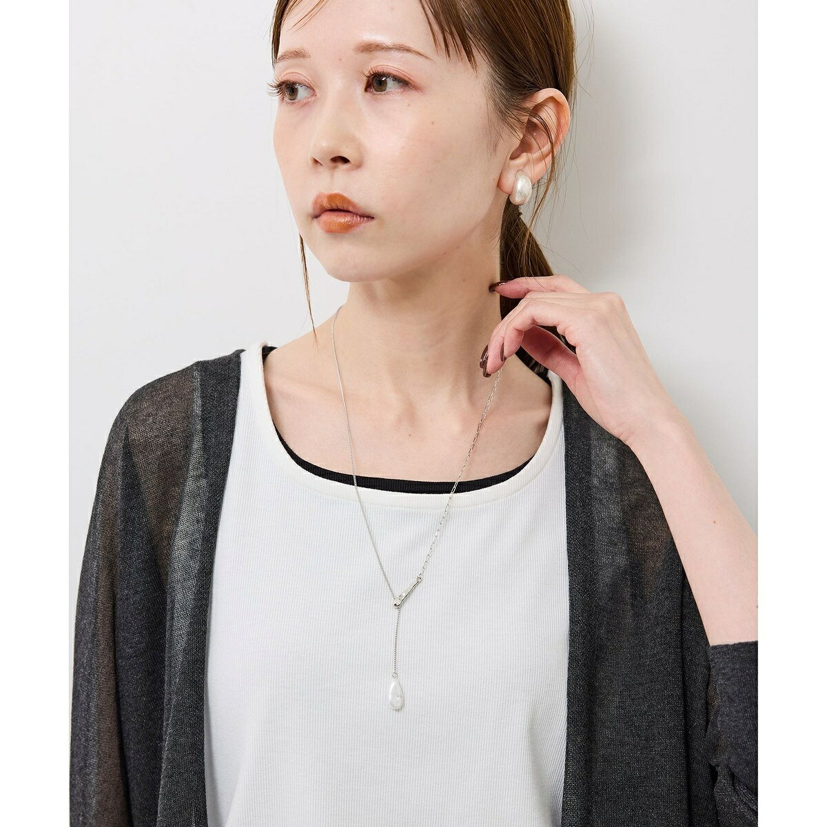 バロックパールトップY字ネックレス／ロペピクニックパサージュ（ROPE' PICNIC PASSAGE） 0101marui-12988806 丸井(マルイ)楽天市場店 サンプル画像2