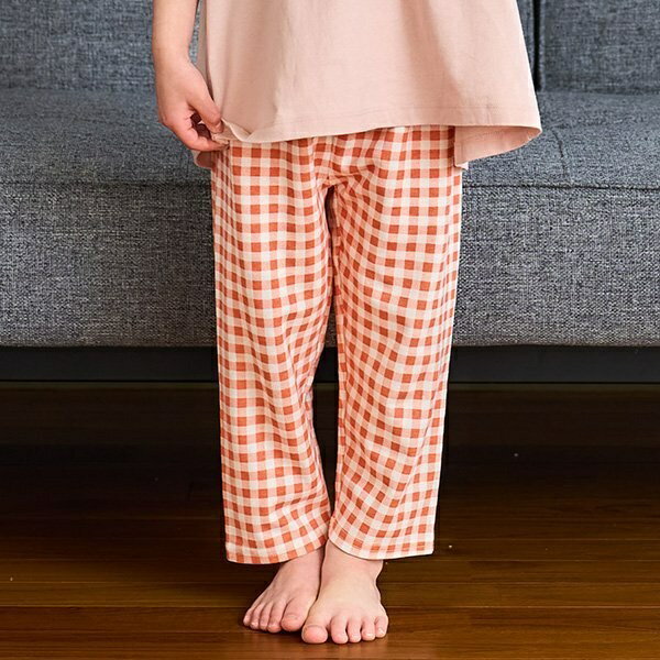 【365D.】防汚フライス柄7分レギンス／アンドディープティマイン（and D.patit main）