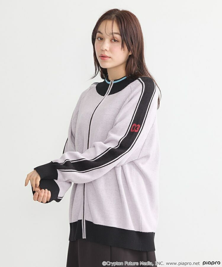 巡音ルカ ニットブルゾン／アースミュージック＆エコロジー（earth music＆ecology）