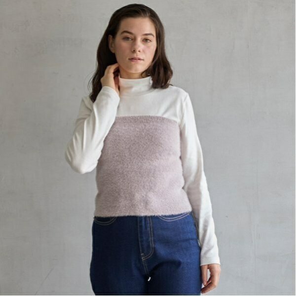 【リンク】キラキラニットビスチェセット／プティマイン（petit main）