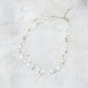 フローボール/ショートネックレス/パール調ネックレス/軽量/クード シャンス(COUP DE CHANCE)