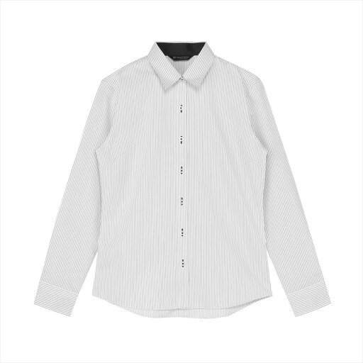 【透け防止】 レギュラー 長袖 形態安定 レディースシャツ/ブリックハウス(BRICKHOUSE) 【透け防止】 レギュラー 長袖 形態安定 レディースシャツ/ブリックハウス(BRICKHOUSE)