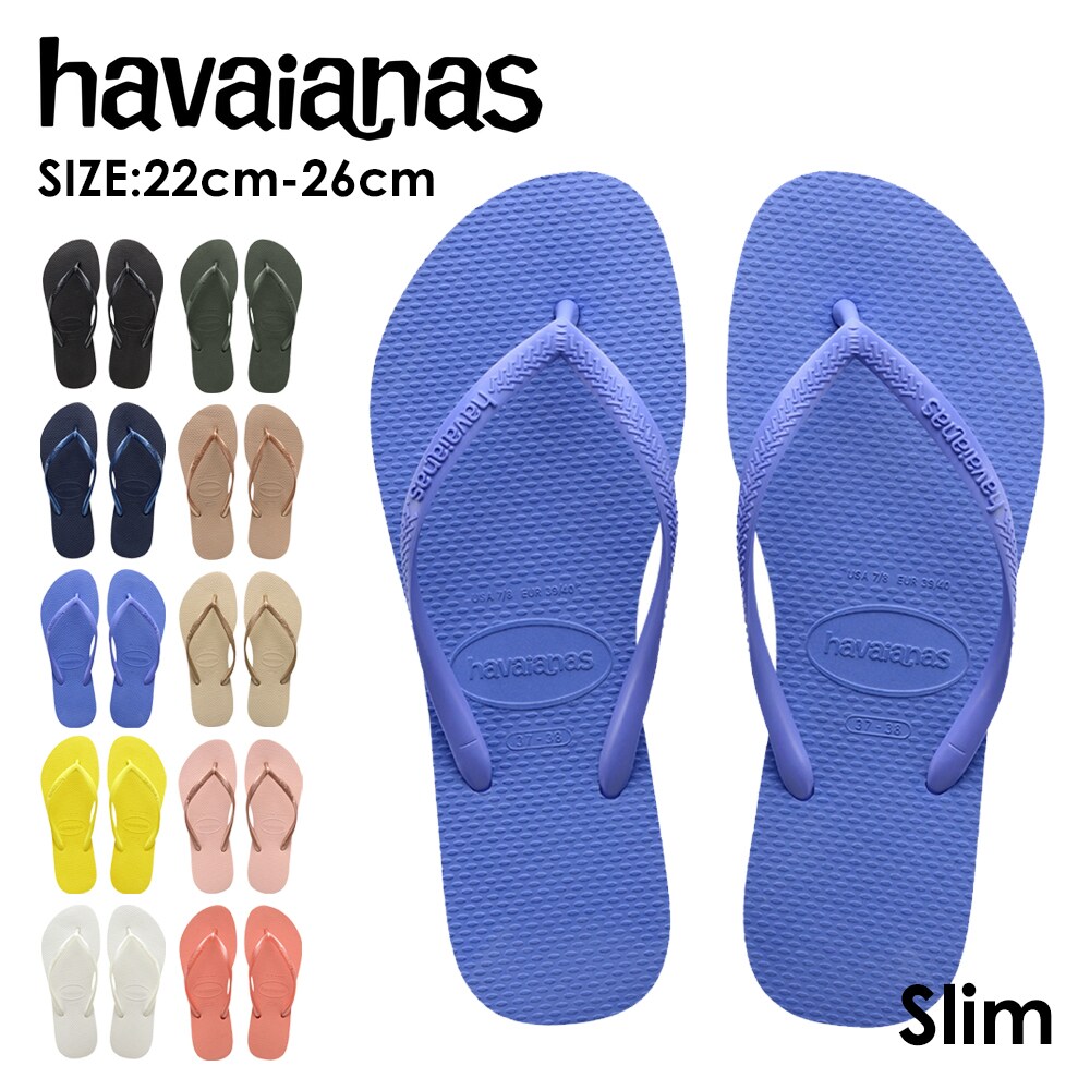 havaianas (ハワイアナス) / Slim サンダル ラバービーチサンダル／ハワイアナス（...