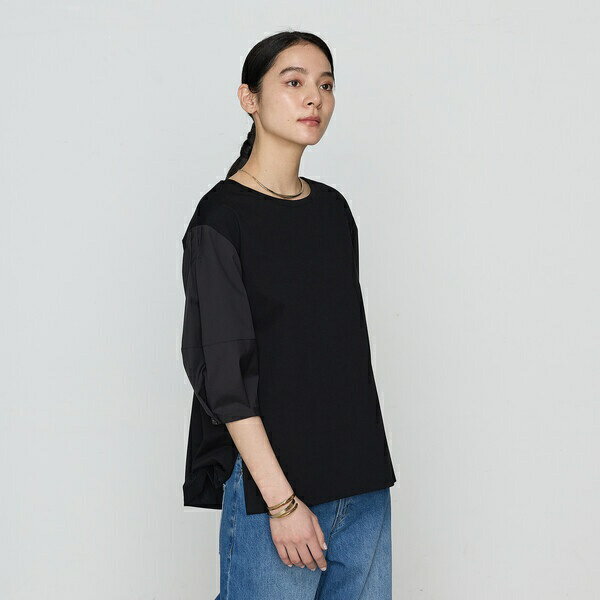 80／-ポンチ ドッキングプルオーバー／ギャバジン K.T（Gabardine K.T）