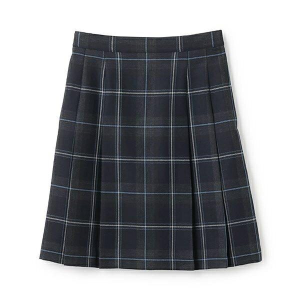 ＊サイドプリーツチェックスカート／ポンポネットジュニア（pom ponette junior）