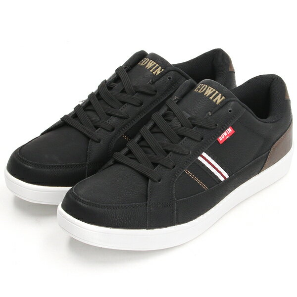 エドウイン 軽量 合わせやすい おしゃれ サイドライン コート スニーカー EDW-7049/エドウィン(EDWIN)