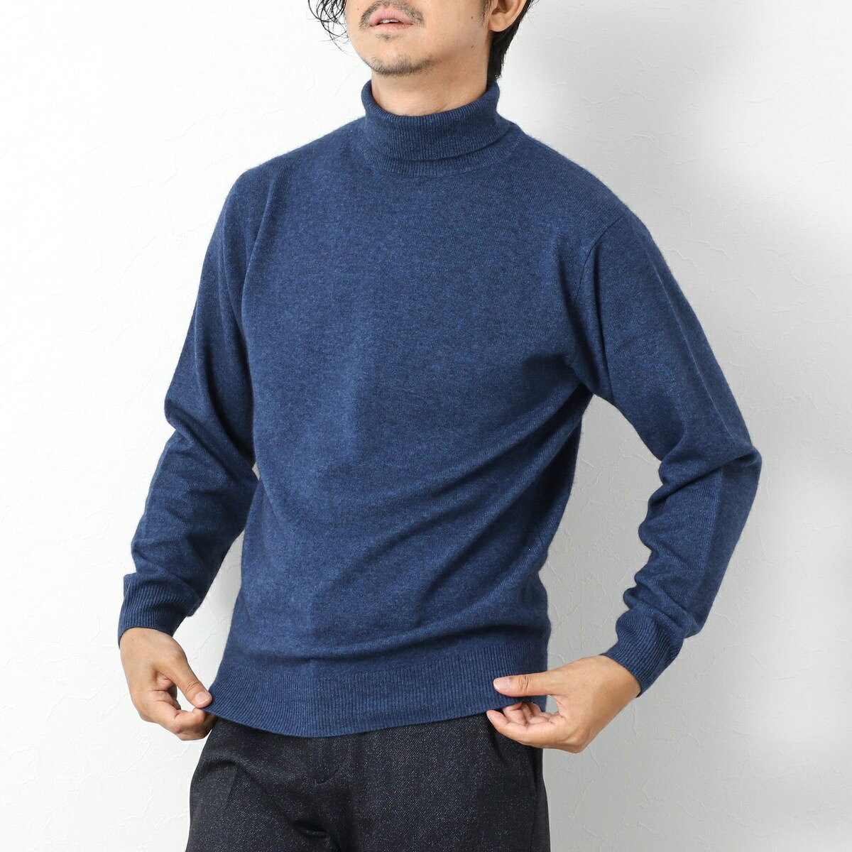 ウールカシミア タートルネックニット 25AW／ノーリーズ グッドマン（NOLLEY’S goodman）