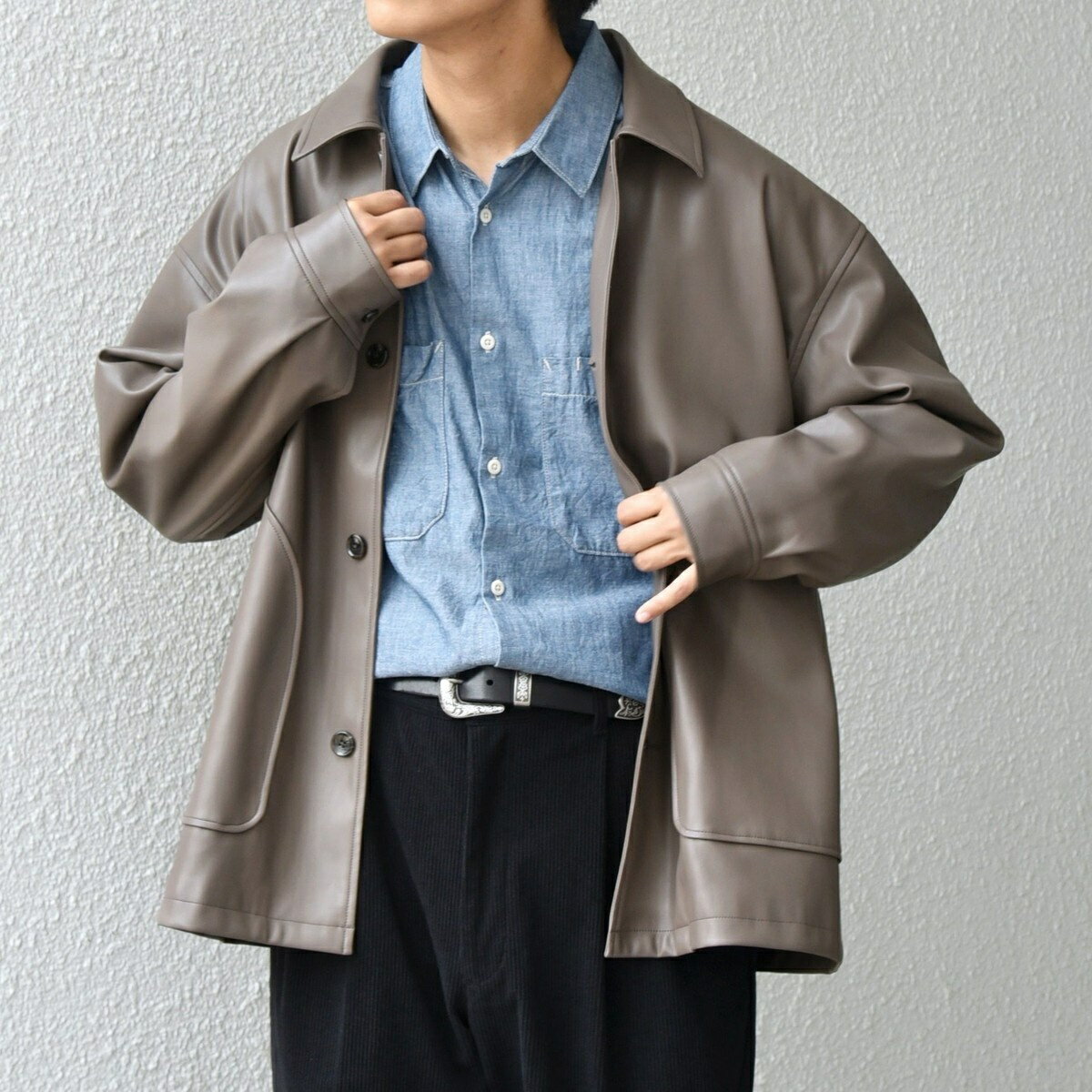 SHIPS any: ハンティング ポケット リラックス カバーオール ジャケット◇/シップス エニィ(SHIPS any)