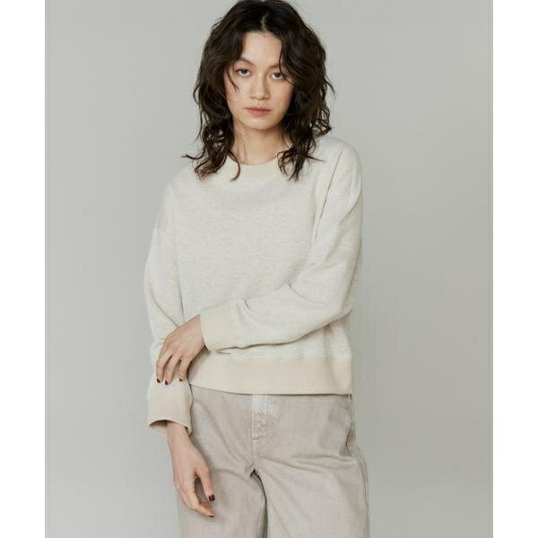 ラメ裏毛プルオーバー《YVON》／イネド（INED）