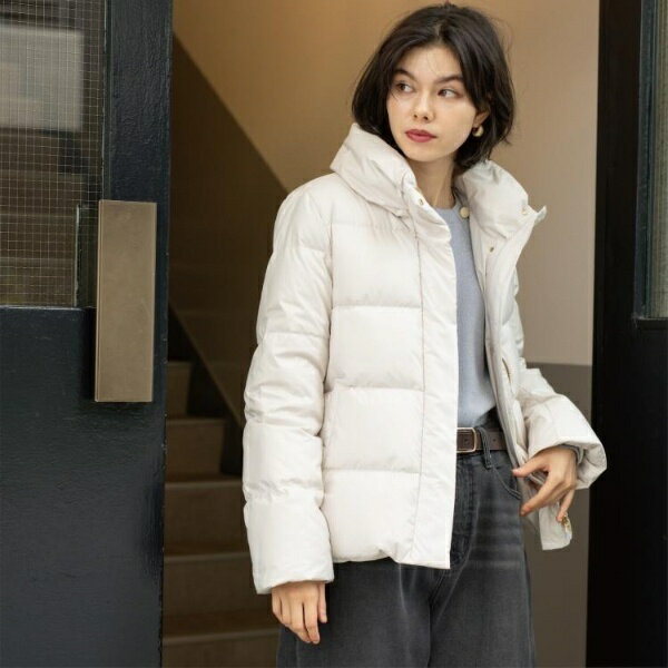 撥水ショートダウン【防風抗菌防臭洗濯機洗い可】《SS〜LL》／オペークドットクリップ（OPAQUE. ...