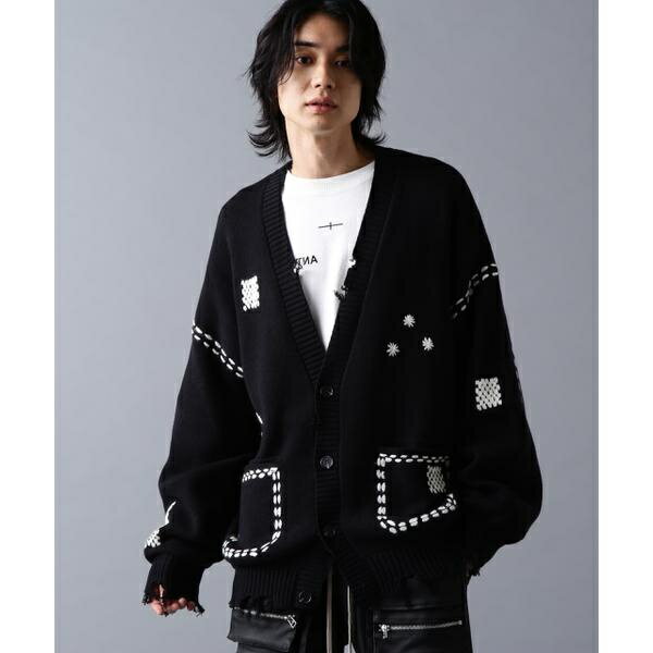 DankeSchon／ダンケシェーン／HAND STITCH KNIT CARDIGAN／エルエイチピー（LHP）