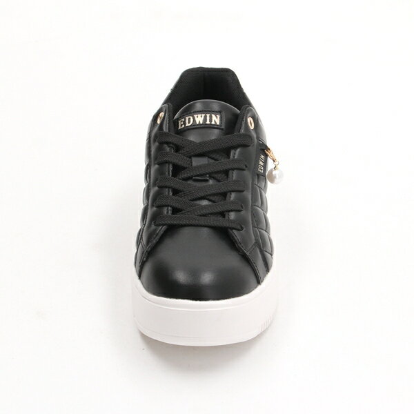 エドウイン 軽量 パール ボリュームソール シンプル コート スニーカー EDW-4376／エドウィン（EDWIN）