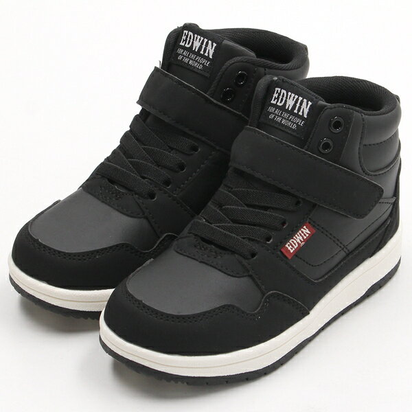 エドウイン 防水 防滑 かっこいい かわいい マジックベルト スニーカーブーツ EDW-3679／エドウィン（EDWIN）