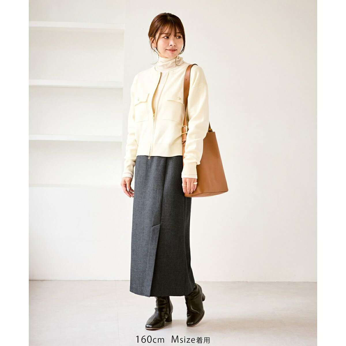 スリートーンツイードスカート/セットアップ対応／ロペピクニック（ROPE' PICNIC） 0101marui-12993697 丸井(マルイ)楽天市場店 サンプル画像2