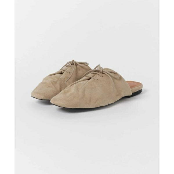 スエード調レースアップスリッパ／センスオブプレイスバイアーバンリサーチ（SENSE OF PLACE）