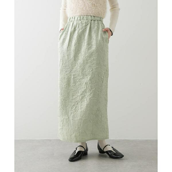 シャイニークリンクルイージースカート／センスオブプレイスバイアーバンリサーチ（SENSE OF PLACE）