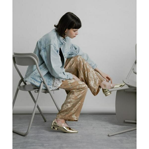 ハクプリントパンツ／センスオブプレイスバイアーバンリサーチ（SENSE OF PLACE）