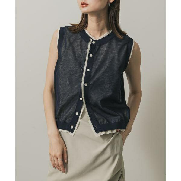 カットオフレイヤードセーター／センスオブプレイスバイアーバンリサーチ（SENSE OF PLACE）