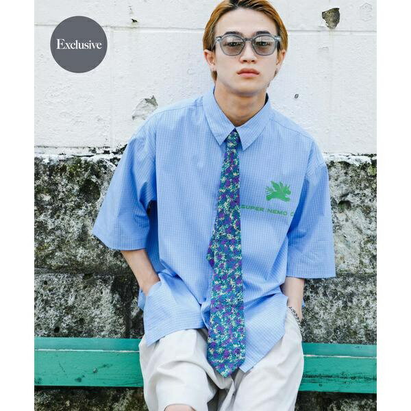 『別注』SHUHEI KOKI×SENSE OF PLACE　チェックシャツ／センスオブプレイスバイアーバンリサーチ（SENSE OF PLACE）