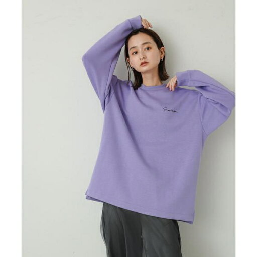 『ユニセックス』シシュウダンボールポンチロングスリーブ Tシャツ/センスオブプレイスバイアーバンリサーチ(SENSE OF PLACE) 『ユニセックス』シシュウダンボールポンチロングスリーブ Tシャツ/センスオブプレイスバイアーバンリサーチ(SENSE OF PLACE)