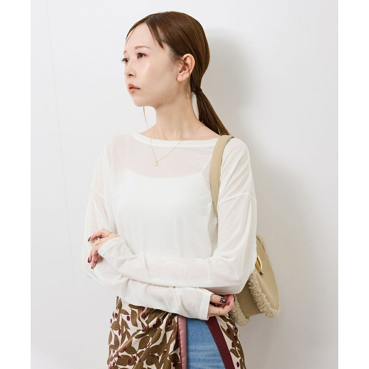 シアーロングスリーブTシャツ／ロペピクニック（ROPE' PICNIC） 0101marui-12996498 丸井(マルイ)楽天市場店 サンプル画像3