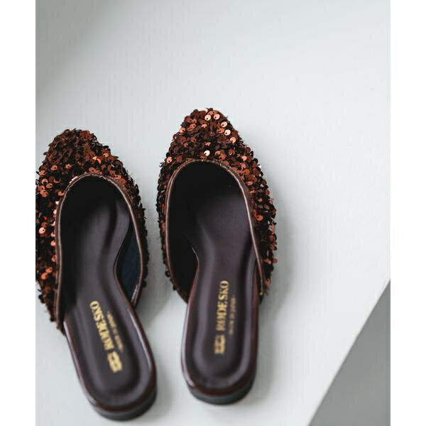 『MADE IN JAPAN』スパンコールミュール／ロデスコ（RODE SKO）