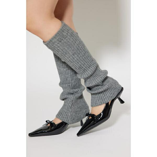 ニットレッグウォーマー／リエンダ（rienda）