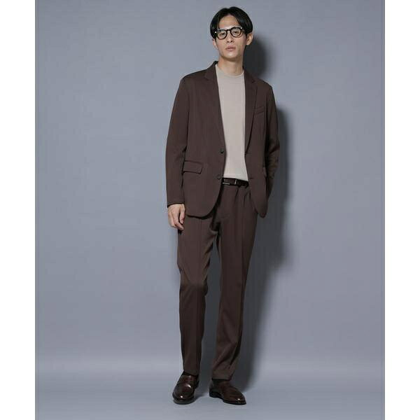 「N TROUSERS BASIC」 シャドーストライプパンツ(セットアップ可)／ナノユニバース（NANO universe）